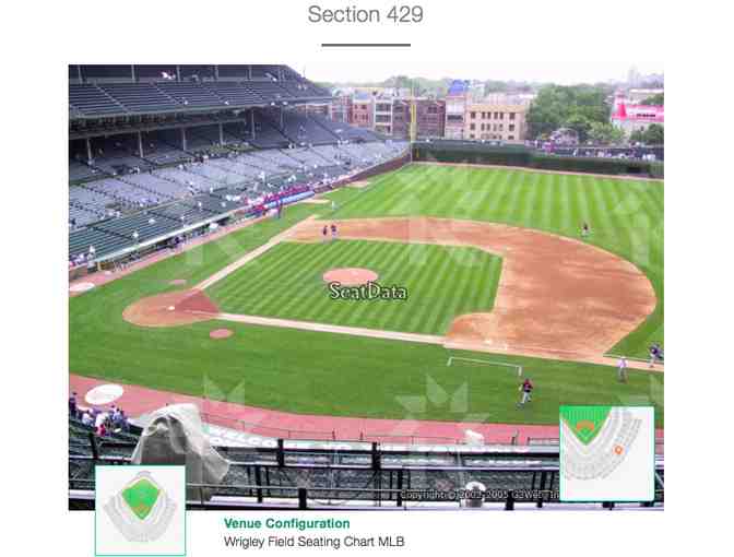 Chicago Cubs vs Philadelphia Phillies -  2 Tickets - Section 429 Row 6, seats 5&6