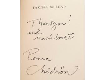 Pema Chodron's Signed 'Taking the Leap'