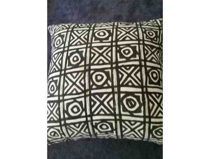 African Mud cloth floor pillow
