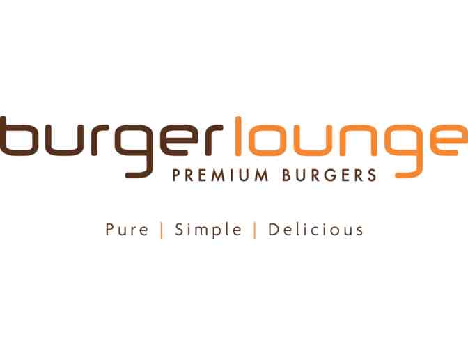 Burger Lounge $25 gift certificate