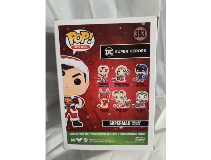 Holiday Superman Funko Pop Collectable