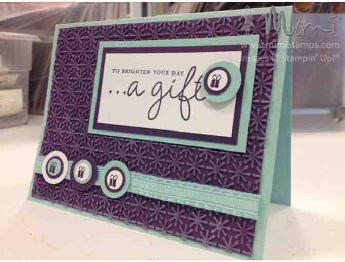 $25 Gift Certificate and Catalog for Stampin' Up