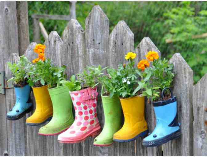 Container Garden Tea Party for *Mom and Me with MRS. WATT MCA ELEMENTARY PRINCIPAL