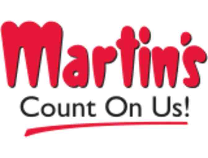 Martin's Supermarket: $50