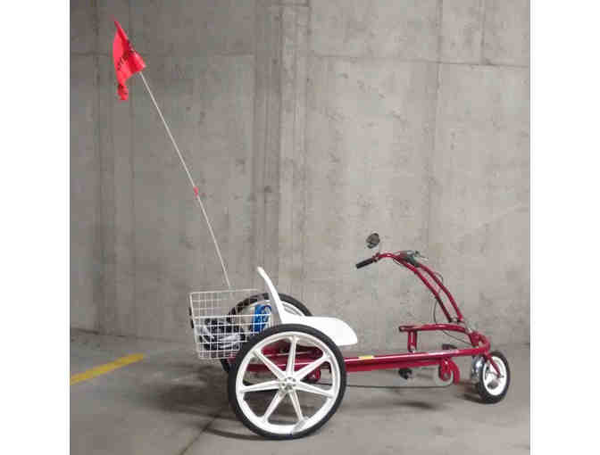 Adult Trike: Trailmate JoyRider tricycle with helmet and lock