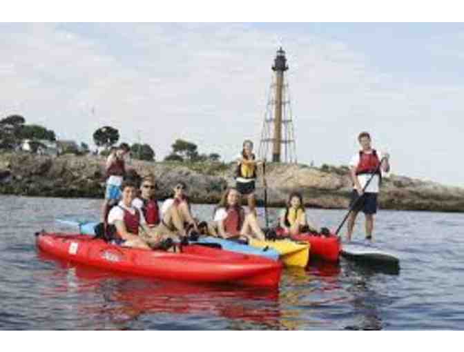 Gift certificate for a Group of Four to Kayak at Little Harbor Boathouse, Marblehead