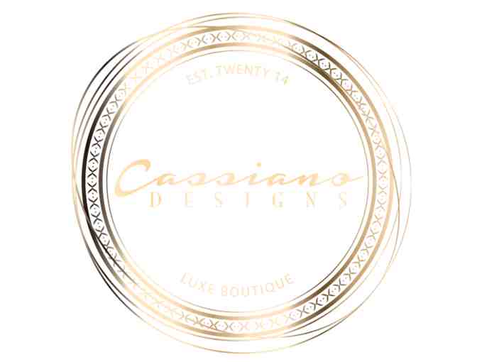 Cassiano Design gift certificate - value $25