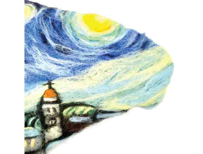 Starry Night Over Marblehead By Gretchen Langton