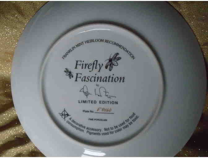 Franklin Mint Firefly Fascination Collectible Plate
