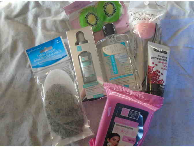 Big box of Facial care items