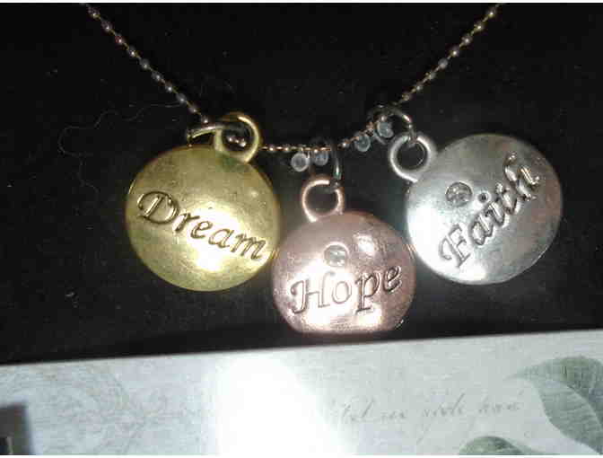 Hope - Dream - Faith - Necklace