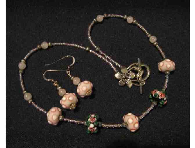 Necklace and Earrings Set, by Lynn Murphy