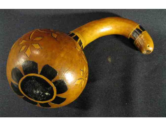 Gourd Rattle, by Jeanne Morningstar Kent