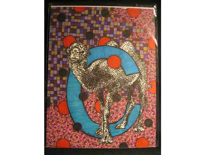 'C is for Camel' art -- on-line bidding only