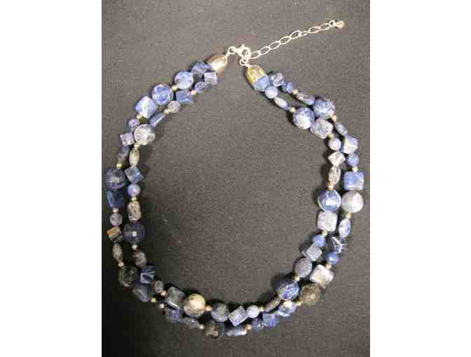 Jasper Necklace and Sodalite Necklace