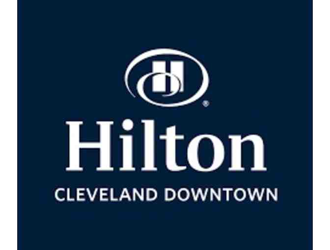 Overnight at Hilton Cleveland Downtown with Breakfast for Two