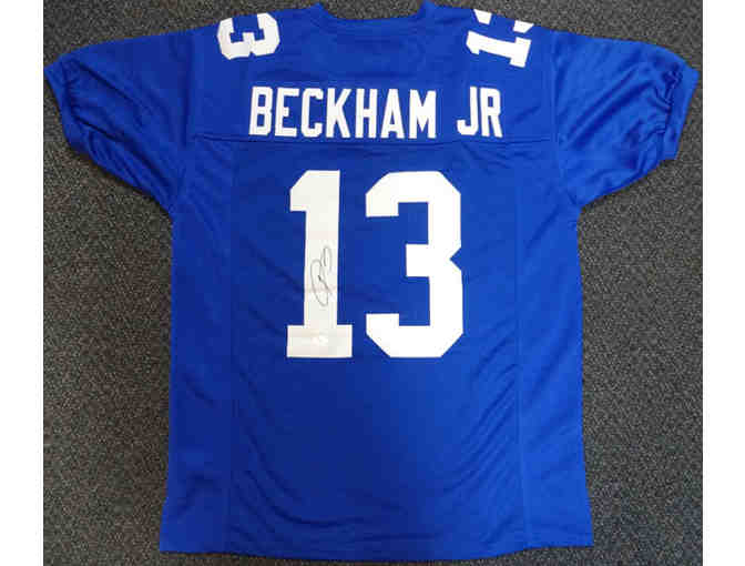 Odell Beckham Autographed Football Jersey