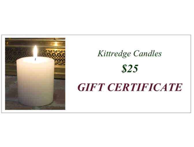 Kittredge Candles - $25 Gift Certificate