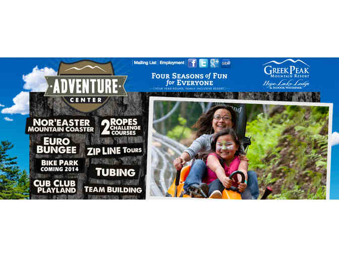 Greek Peak Mountain Resort - outdoor adventure center