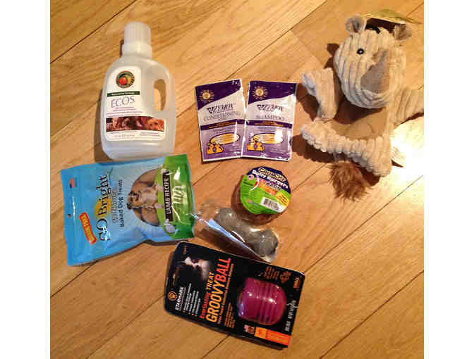 Gift Bag of Dog Products from Petland Discounts