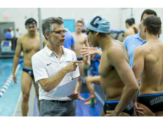 4 Private Swim Lessons with Jim Bolster, Head Men's Swim Coach at Columbia University