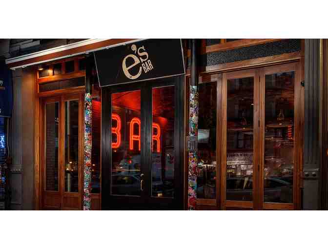 $50 Gift Certificate to e's Bar