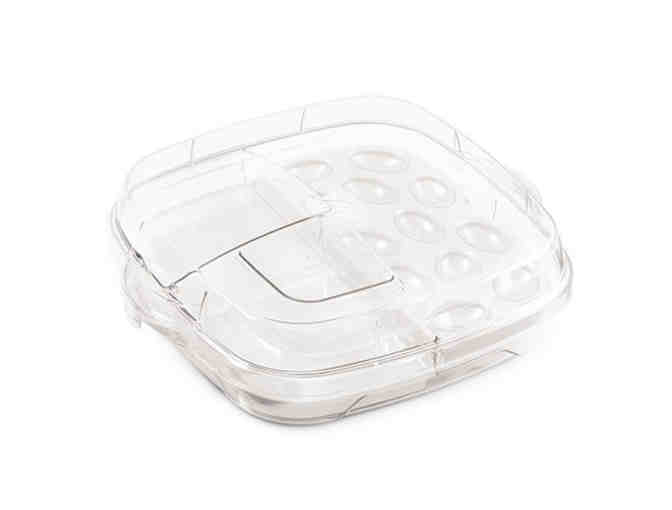 Pampered Chef Large Square Cool N'Serve and Insulated Collapsable Cooler