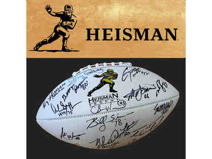Heisman Football Autographed by 20 Winners