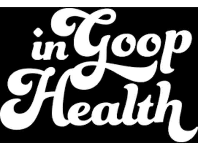 In Goop Health Summit Pass & Gift Bag