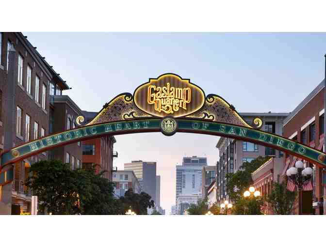 ( 2 ) NIghts - Gaslamp, San Diego Stay + Eat Package