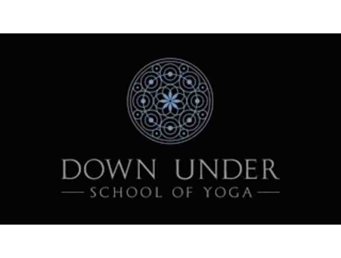 One Month Unlimited Pass to Down Under School of Yoga