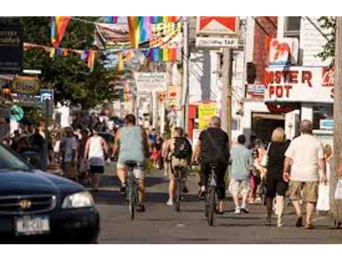 Entering Provincetown -  Fast Ferry Round Trip for 2 - The Mews Restaurant