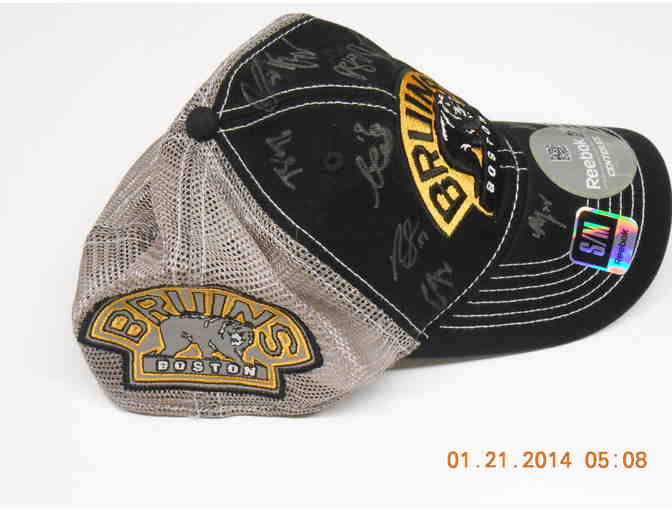 Bruins Team Signed Hat