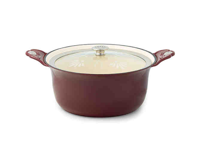 Princess House 6.5 Qt. Dutch Oven, Stirring Spoon and Tongs