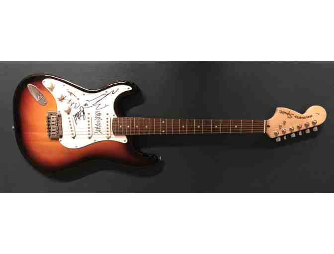 Nickelback Autographed Fender Guitar