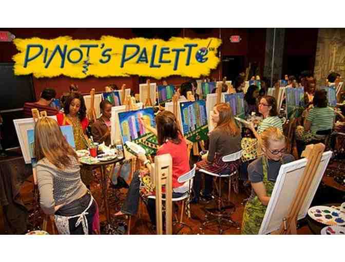 Pinot's Palette - $70 gift card & Sample Painting (16'X20')