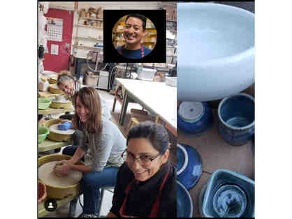 2 Hour Private Ceramics Class with Master Artist Willie Tabata for 4 People