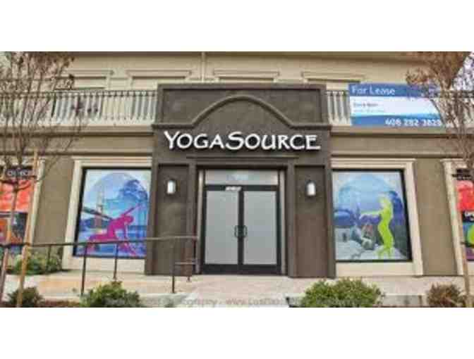 Yoga Source Los Gatos: Gift Certificate for 5 Classes