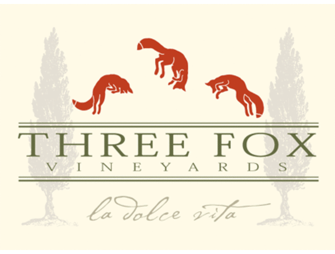 Three Fox Vineyards Wine Tasting for 6