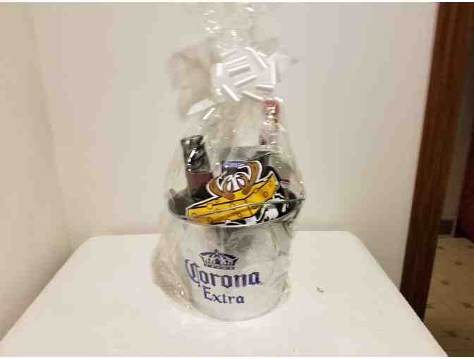 RAFFLE ITEM: Natty Oaks Basket- $20 Gift Certificate, Bloody Mary Mix, Vodka, T Shirt