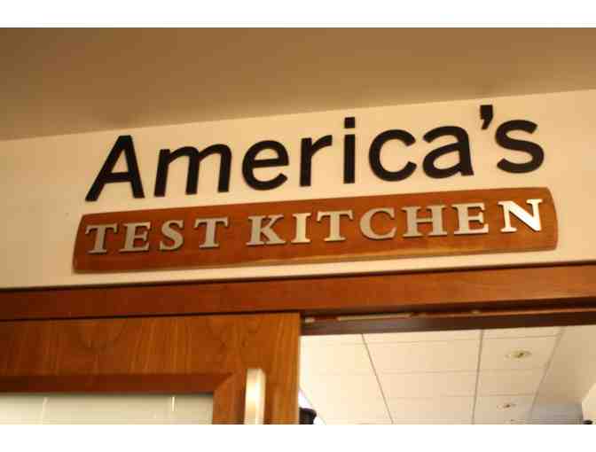 - 2 Tickets to a Taping of the Show America's Test Kitchen