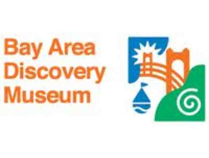 Family Visit Pass for up to 5 people to the Bay Area Discovery Museum