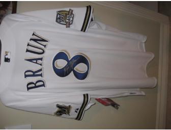 Ryan Braun Autographed Jersey