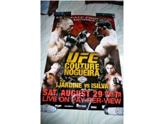 Autographed UFC Poster