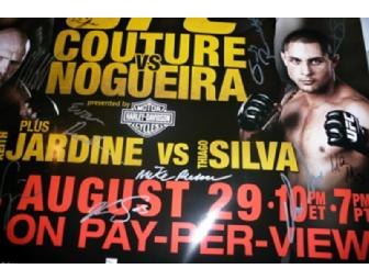 Autographed UFC Poster