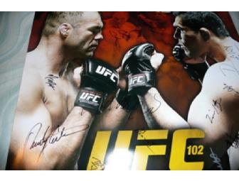 Autographed UFC Poster