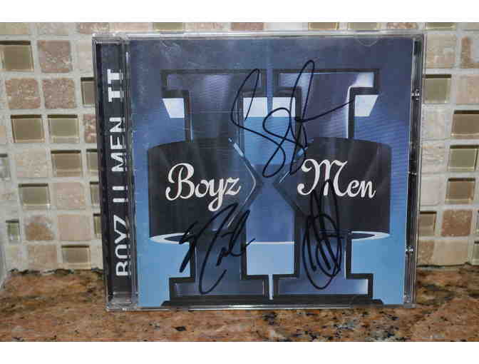 Autographed Boyz to Men II CD