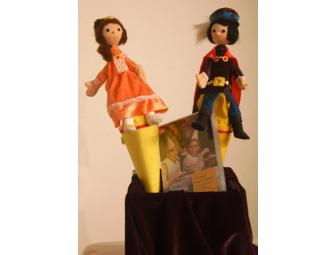 Metropolitan Opera 'Hansel & Gretel' DVD and pair of European Cone Puppets