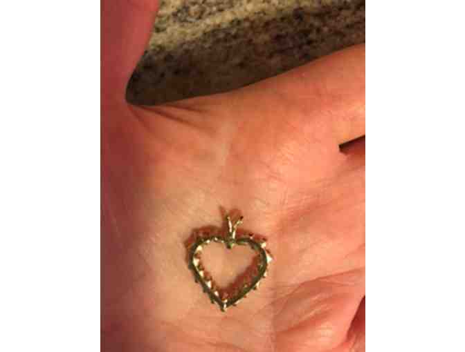 Tanzanite Heart Shaped Pendant