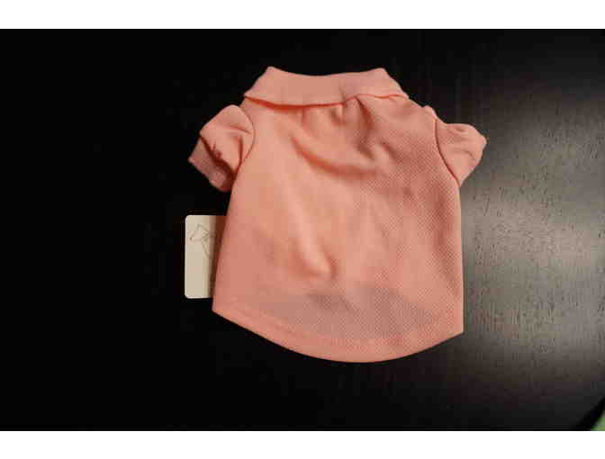 Pink Polo Shirt for Dog XS